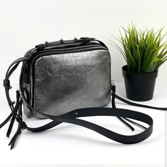 ALLSAINTS Miki Lea Square Crossbody - Picture 1 of 4